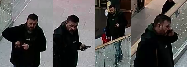 zdjęcie kolorowe: mężczyzna podejrzewany o przywłaszczenie portfela z dokumentami
