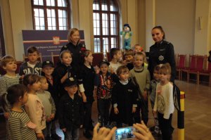 Policjantki na Dniach Otwartych Sądu Rejonowego Katowice – Zachód