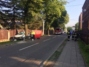 wypadek śmiertelny na ulicy Leśnego Potoku
